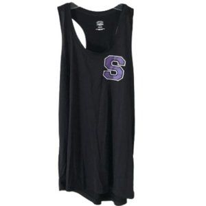 Women's Black Racerback Tank XS